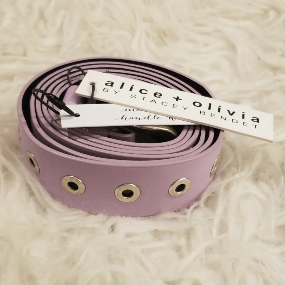 💕ALICE + OLIVIA💕 Eve Double Wrap Belt ~ Lavender
